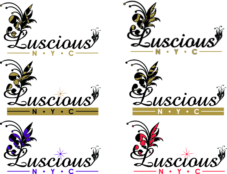 Logo-Design von Effective Art Boutique für LUSCIOUS NYC | Design #43555