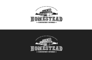 Homestead Country Store (products: livestock feed, pet food, farm and garden supplies) | Diseño de Logo por GLDesigns