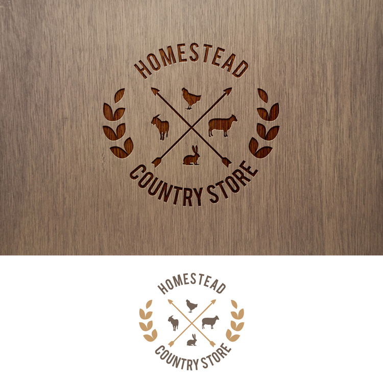 Logo-Design von DesignDUO für Homestead Country Store | Design #17110668