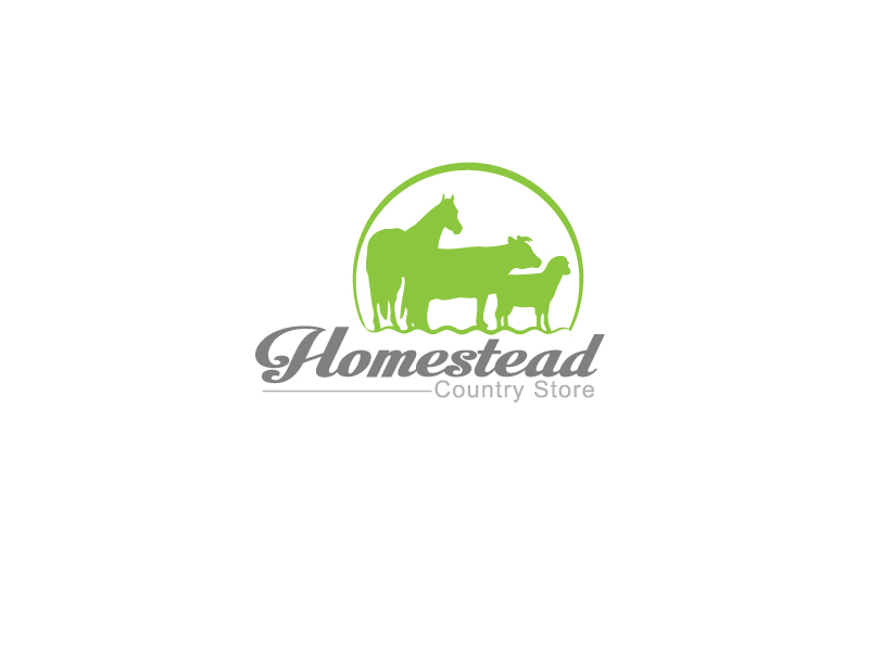 Traditional, Conservative, Livestock Logo Design for Homestead Country