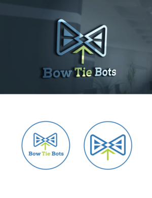 Bow Tie Bots or BTB | Logo Design by Maher Sh