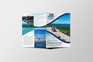 Brochure Design by Impressive Solutions for JPS POOL SERVICE | Design: #17021715