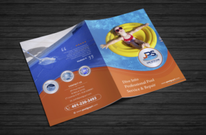 Design de Brochure par ecorokerz pour JPS POOL SERVICE | Design : #17020085