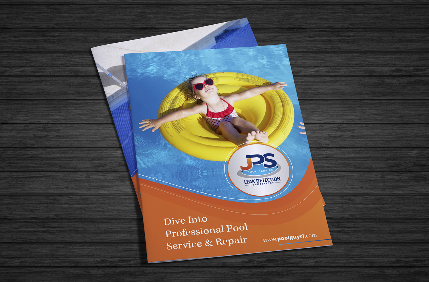 Brochure Design by ecorokerz for JPS POOL SERVICE | Design #17020086