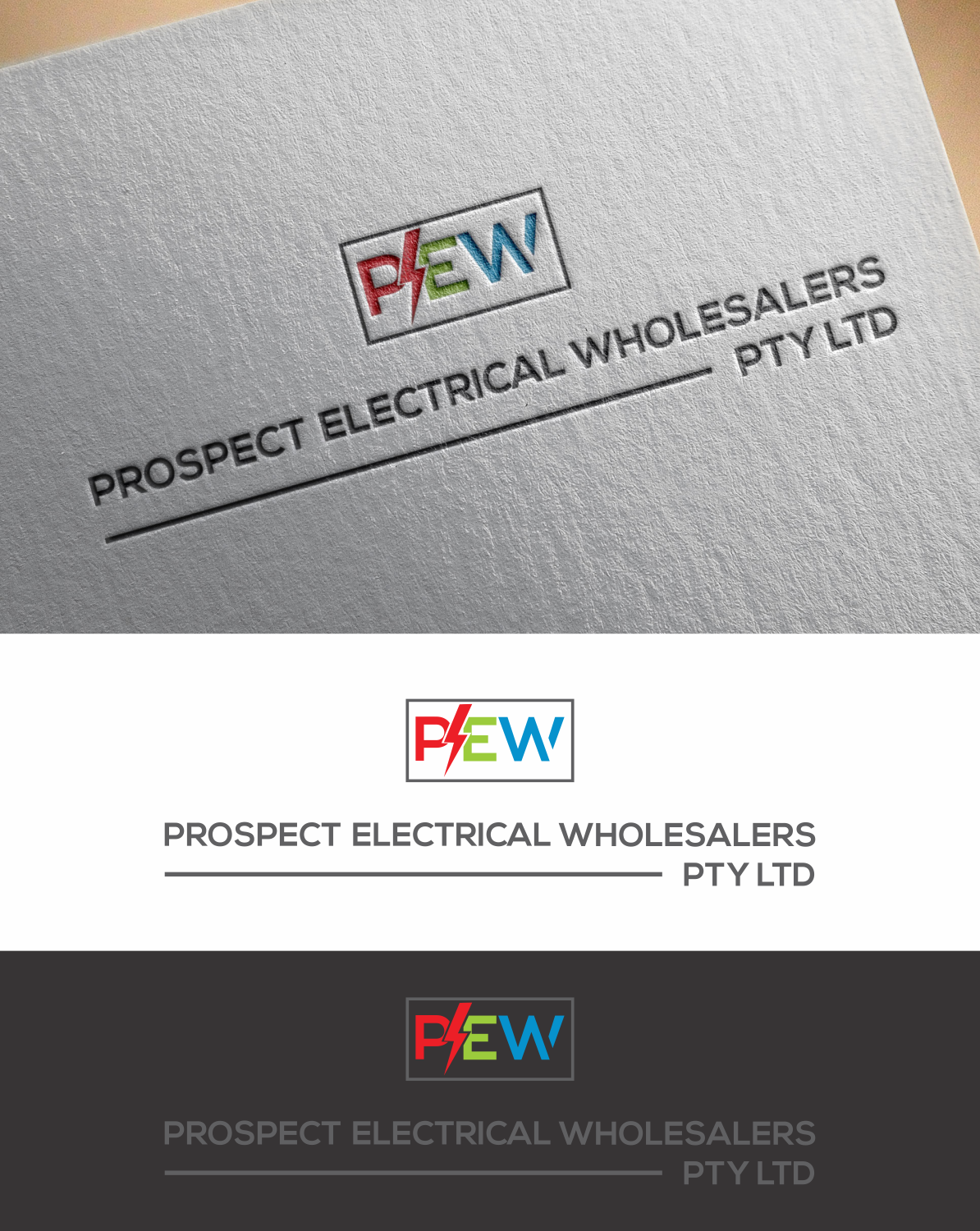 Logo-Design von fatiyadesign für Prospect Electrical Wholesalers Pty Ltd | Design #17021096