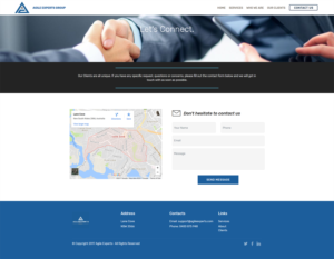 Web Design by insert name here for Agile Experts Group | Design: #17063525