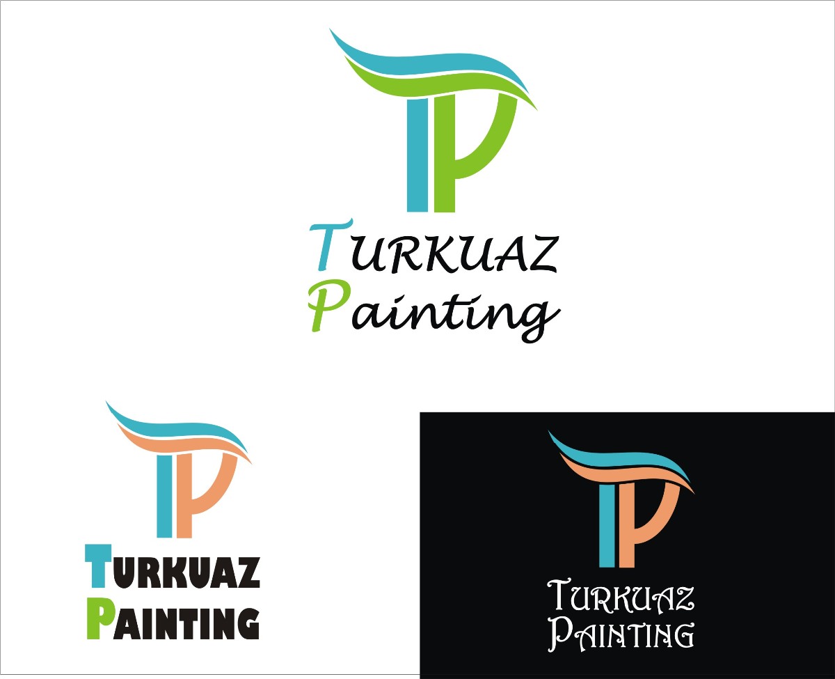 Logo Design by nell for Turkuaz Painting  | Design #2722662