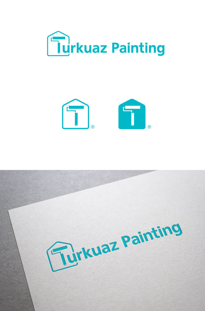 Logo Design by DigitalOne for Turkuaz Painting  | Design #2715119