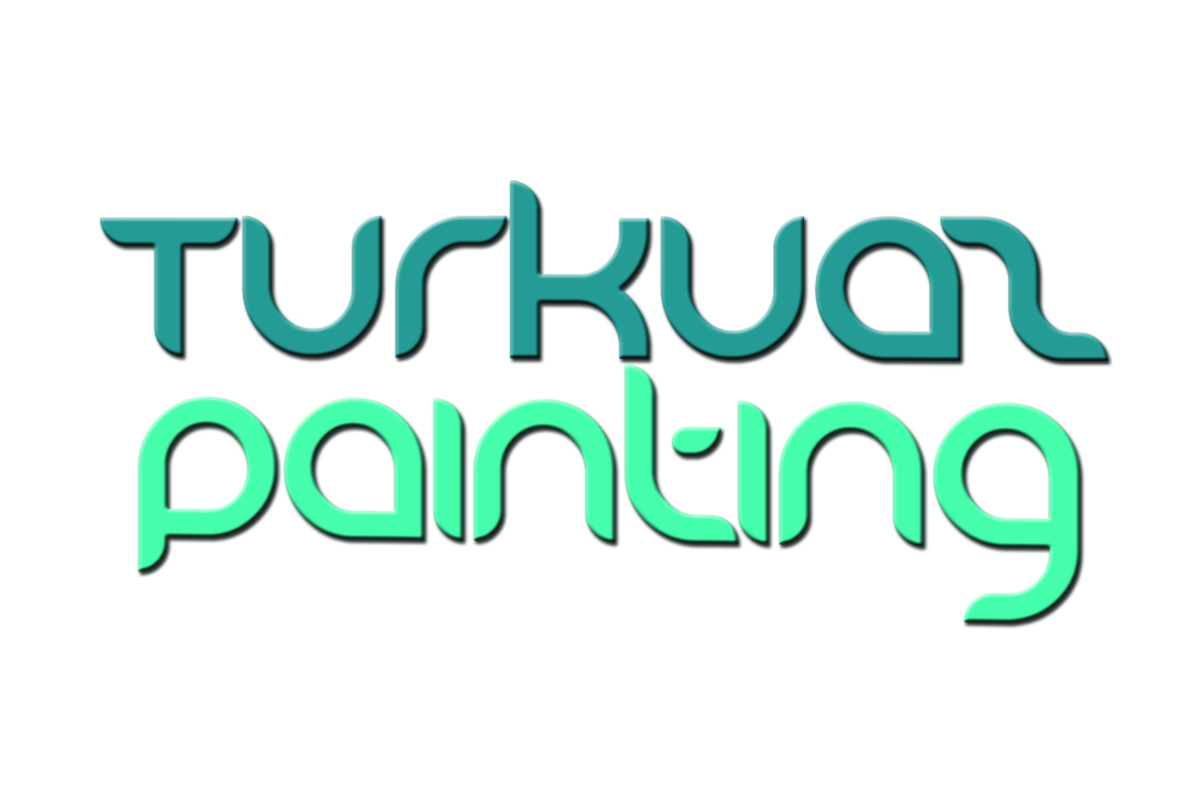 Logo Design by caracol59 for Turkuaz Painting  | Design #2710725