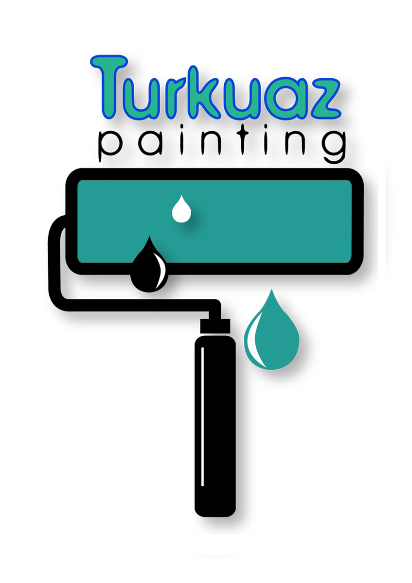 Logo Design by caracol59 for Turkuaz Painting  | Design #2721718