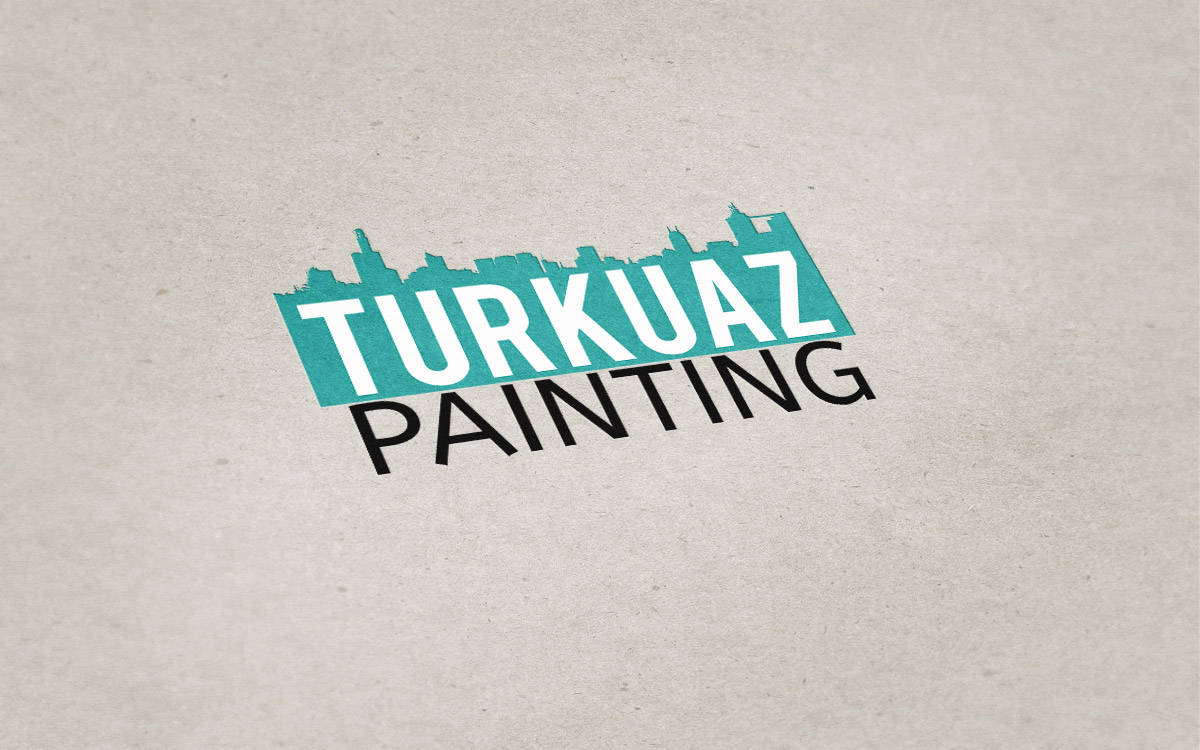 Logo Design by jeroendebondt for Turkuaz Painting  | Design #2717044