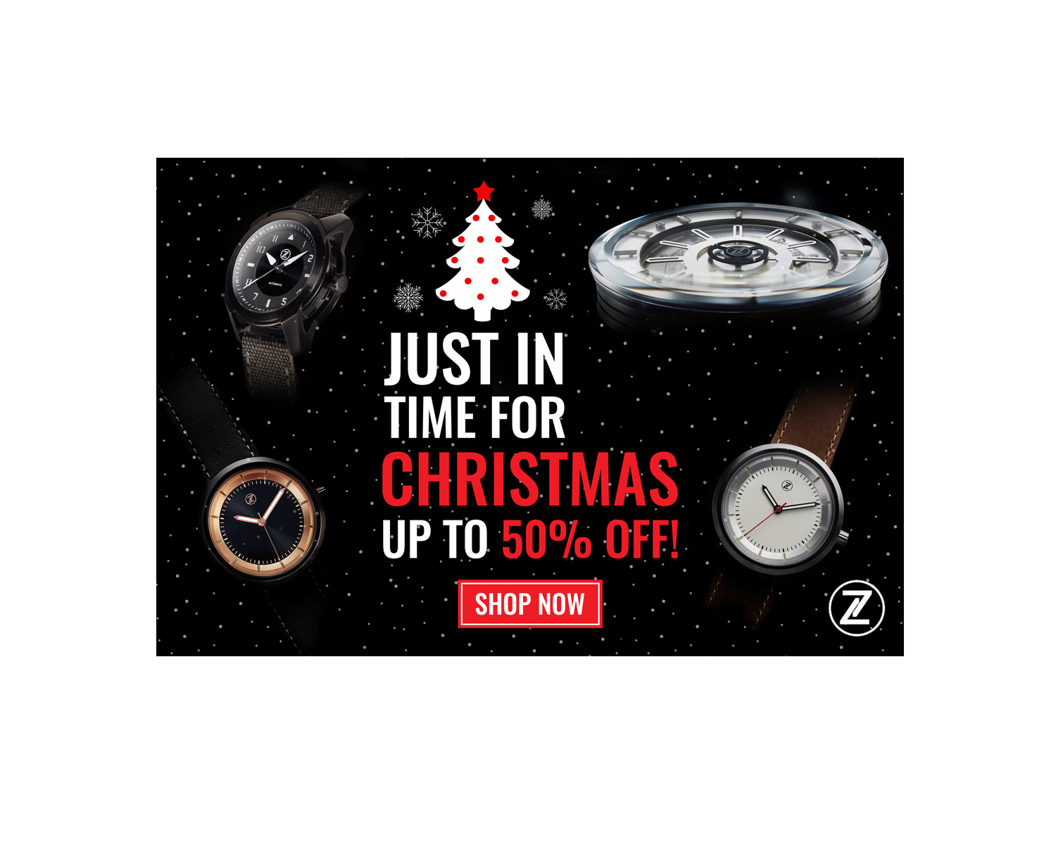 Banner Ad Design by cosmicline for Ventus Watches | Design #17027914