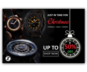 Banner Ad Design by ElenaHong for Ventus Watches | Design: #17031727