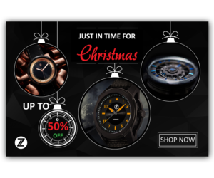Banner Ad Design by ElenaHong for Ventus Watches | Design: #17032731