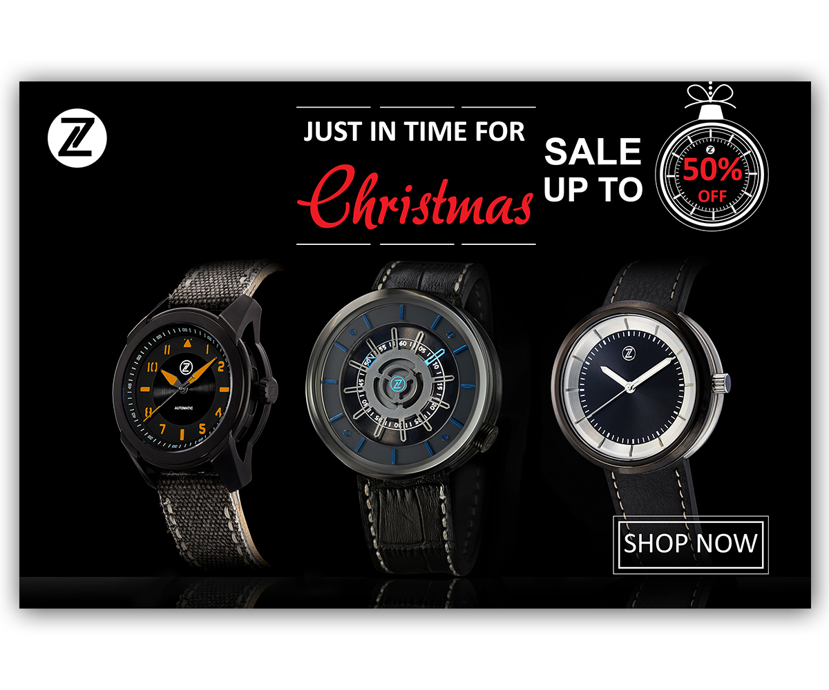 Banner Ad Design by ElenaHong for Ventus Watches | Design #17033710
