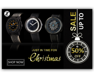 Banner Ad Design by ElenaHong for Ventus Watches | Design: #17034376