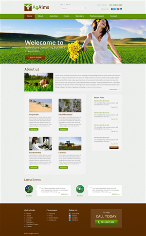 Web Design by the-lion-king for Petcare Extraordinaire | Design: #2704149