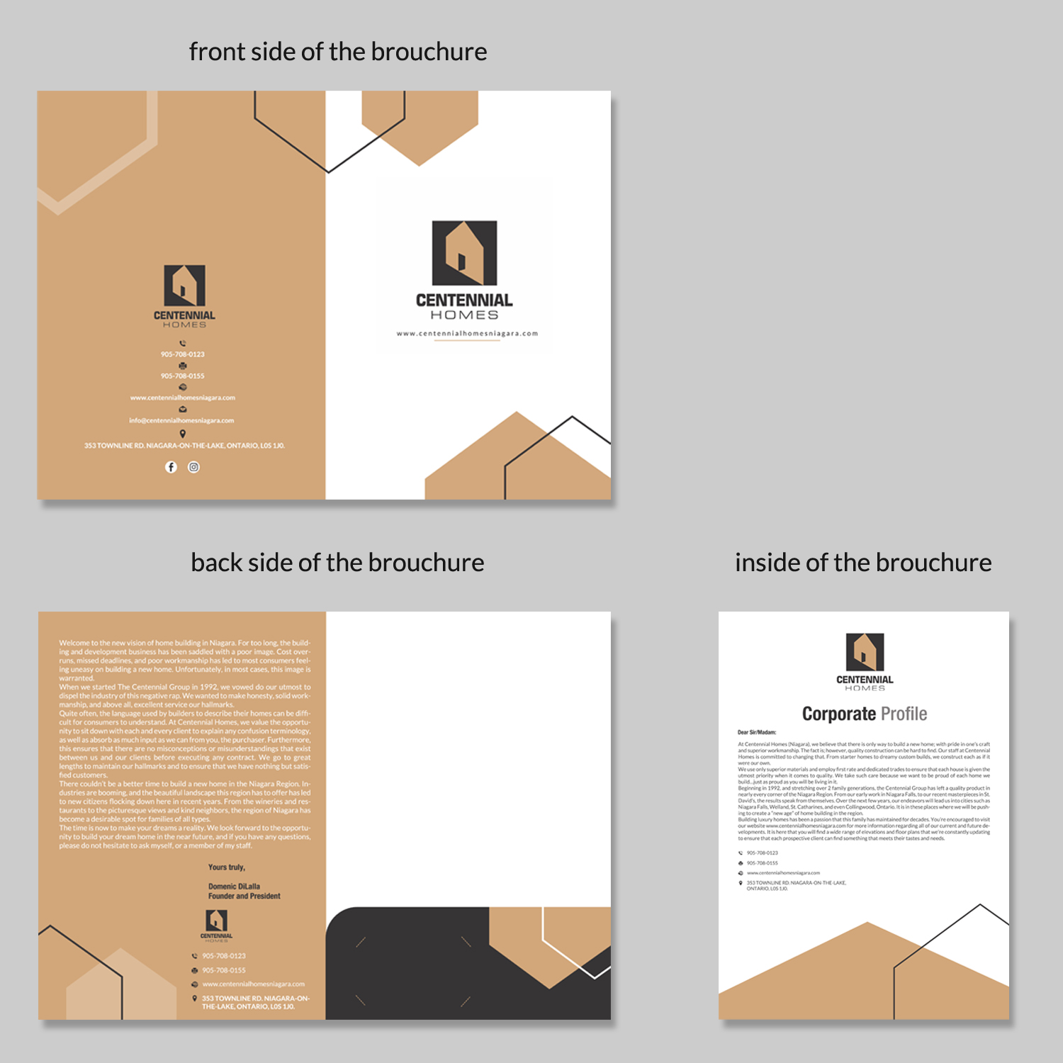 Brochure Design by creative.bugs for this project | Design #17180888