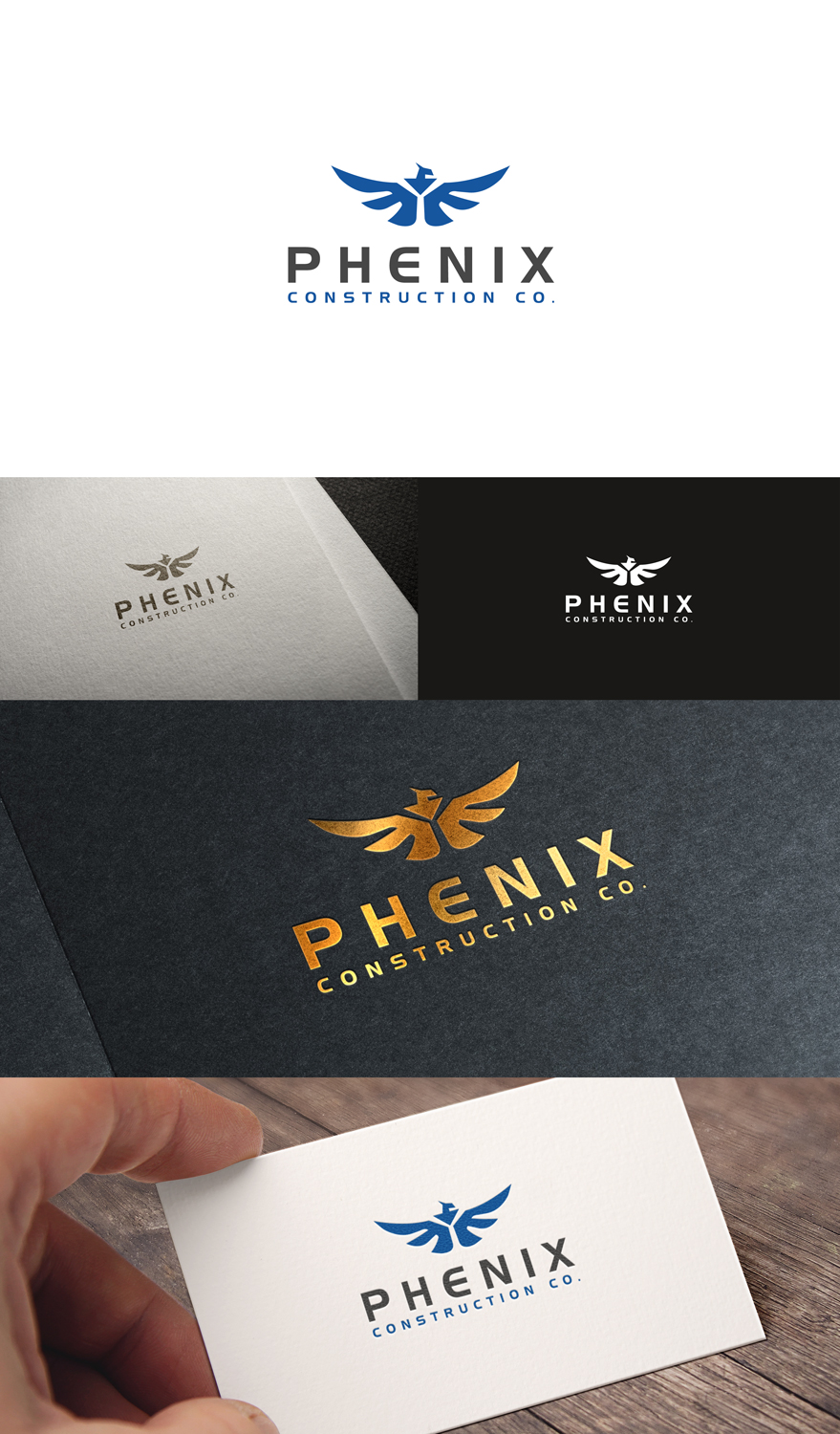 Logo Design by ideaz2050 for Phenix Construction  | Design #17068864