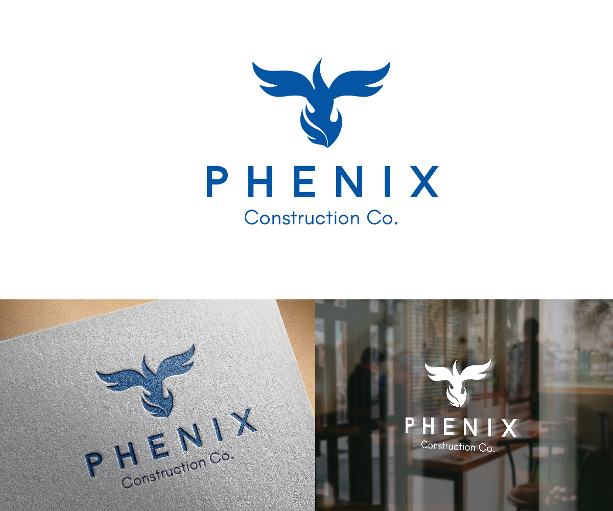 Logo Design by Elizabeta for Phenix Construction  | Design #17092491