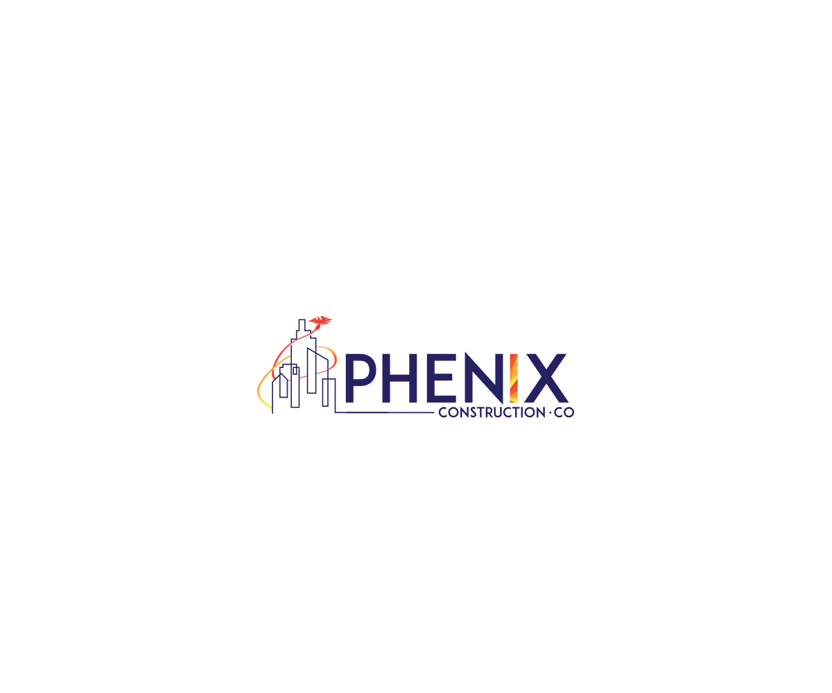 Logo Design by S. Shin for Phenix Construction  | Design #17070719