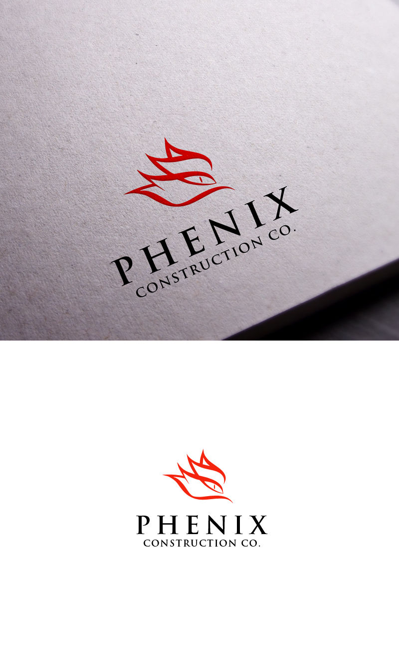 Logo Design by logo_s for Phenix Construction  | Design #17072565