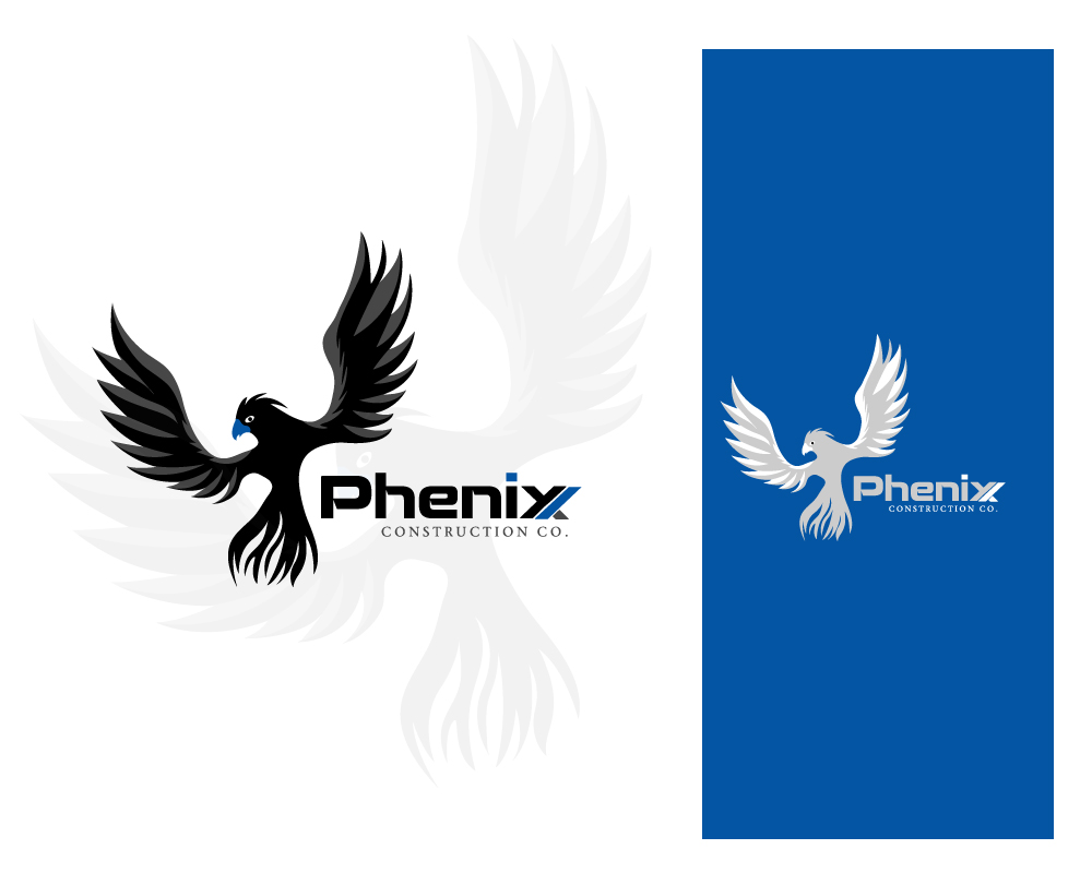 Logo Design by Pram Shaw for Phenix Construction  | Design #17065192