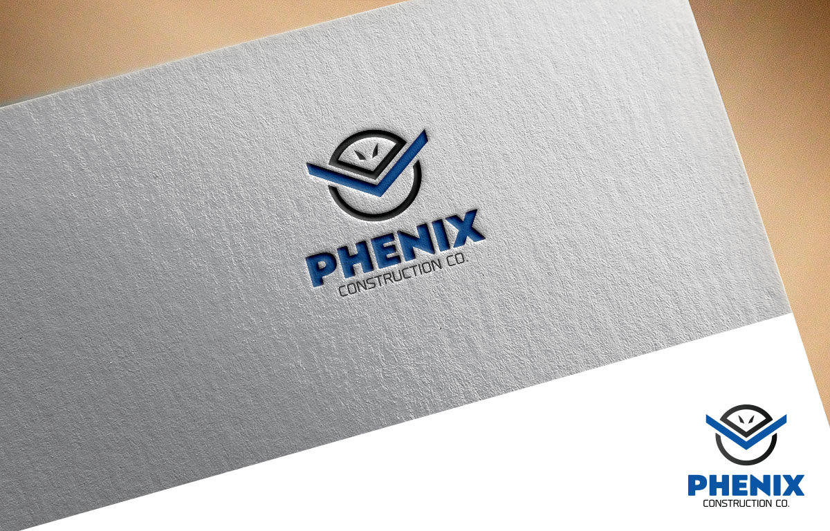 Logo Design by Verified artistry for Phenix Construction  | Design #17098412