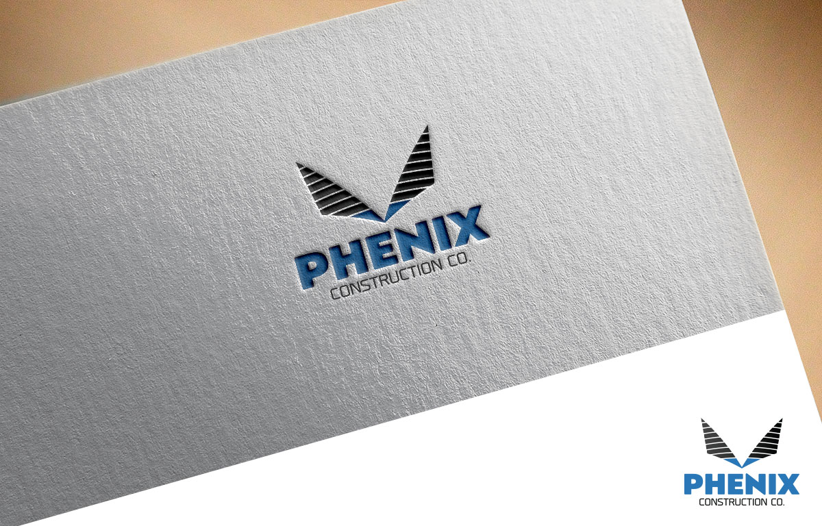 Logo Design by Verified artistry for Phenix Construction  | Design #17098415