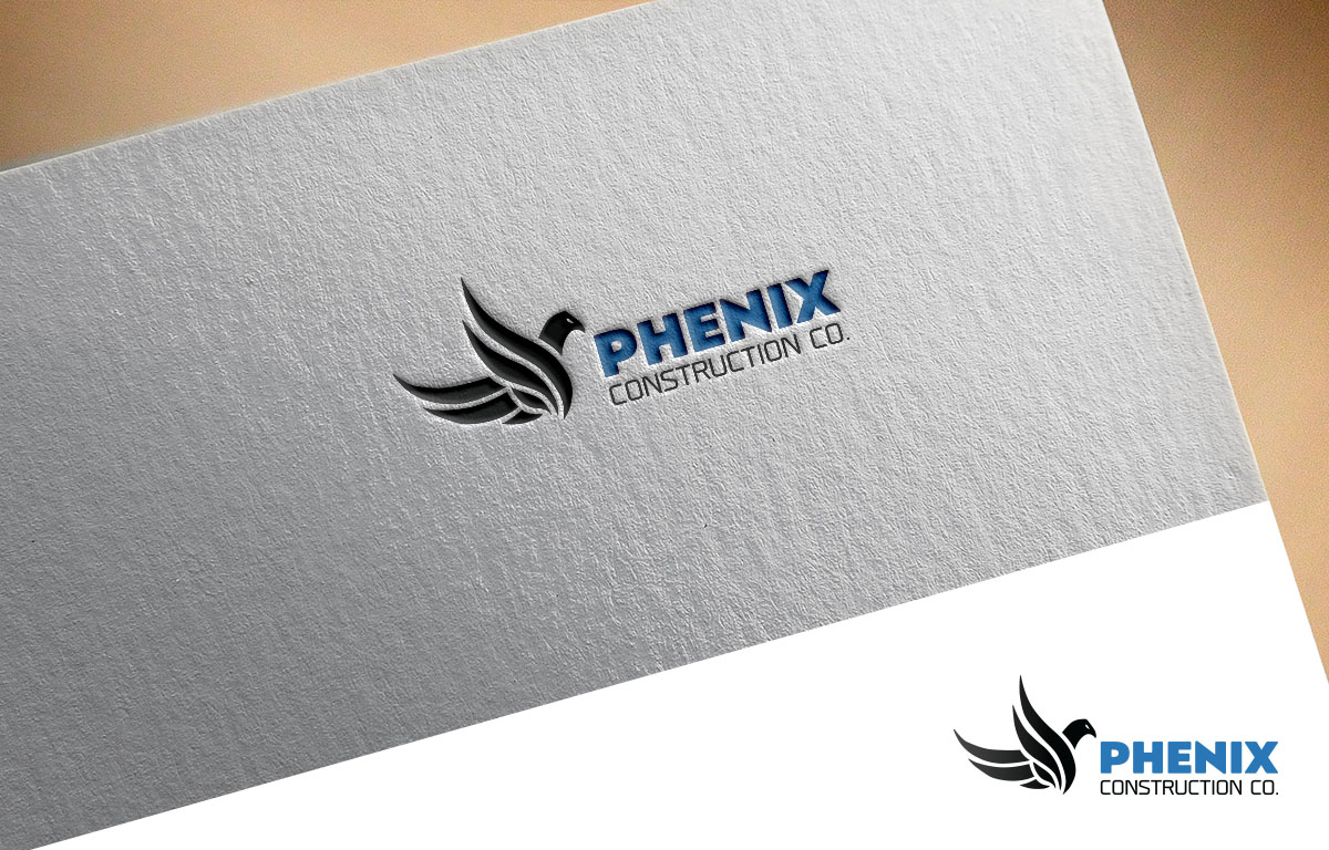 Logo Design by Verified artistry for Phenix Construction  | Design #17098431