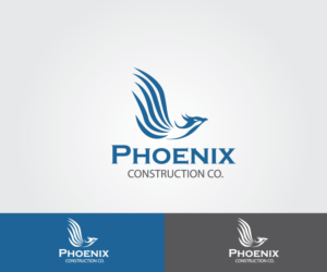 Logo Design by Aeidan for Phenix Construction  | Design: #17070004