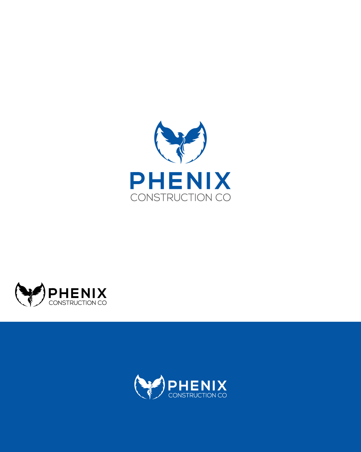 Logo Design by haseeb1binnaveed for Phenix Construction  | Design #17073321