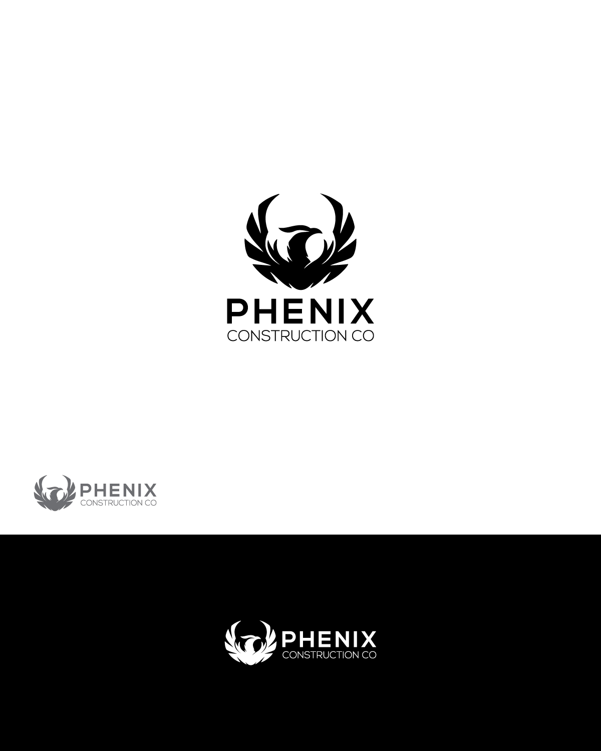Logo Design by haseeb1binnaveed for Phenix Construction  | Design #17073322