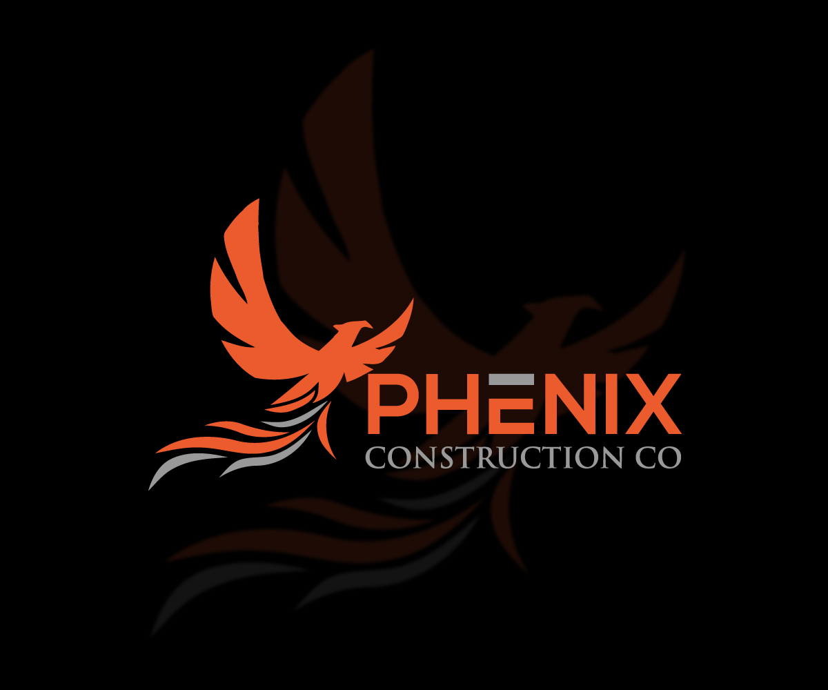 Logo Design by Hieroglyphics for Phenix Construction  | Design #17094931