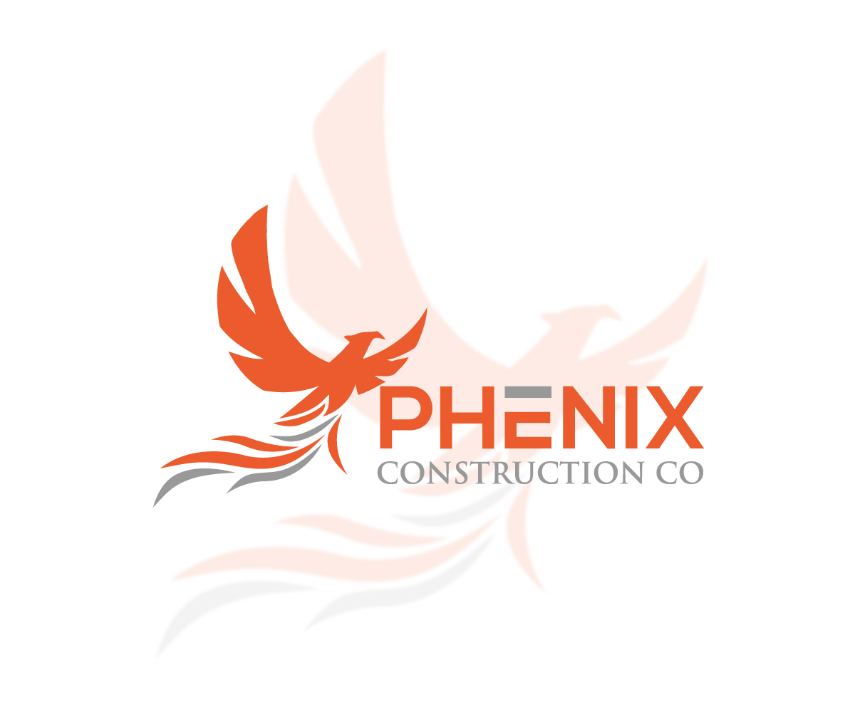 Logo Design by Hieroglyphics for Phenix Construction  | Design #17094932