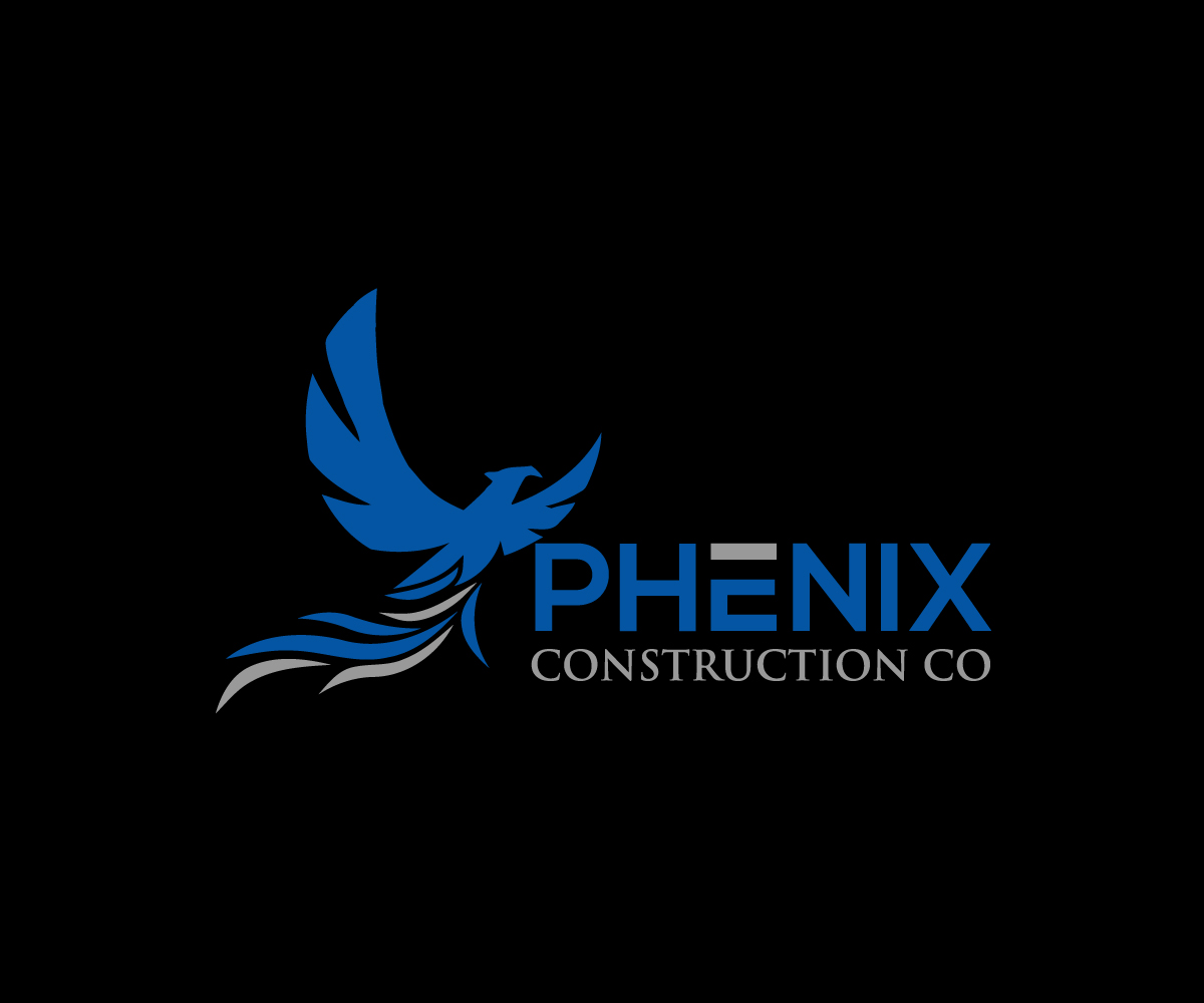Logo Design by Hieroglyphics for Phenix Construction  | Design #21356687