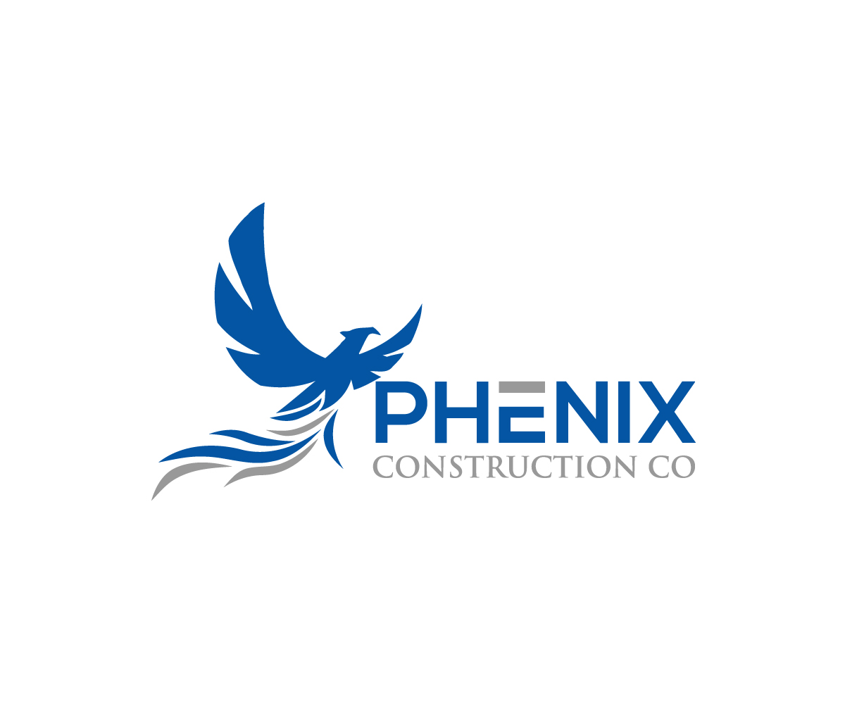 Logo Design by Hieroglyphics for Phenix Construction  | Design #21356691