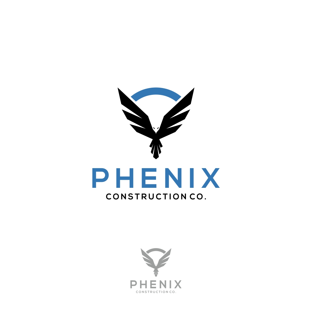 Logo Design by Basksh Designs for Phenix Construction  | Design #17085725