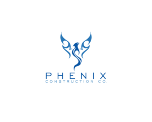 Logo Design by Kanaip for Phenix Construction  | Design: #17072653