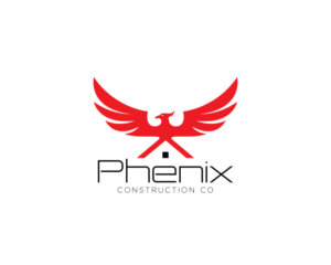 Logo Design by Kanaip for Phenix Construction  | Design: #17072663