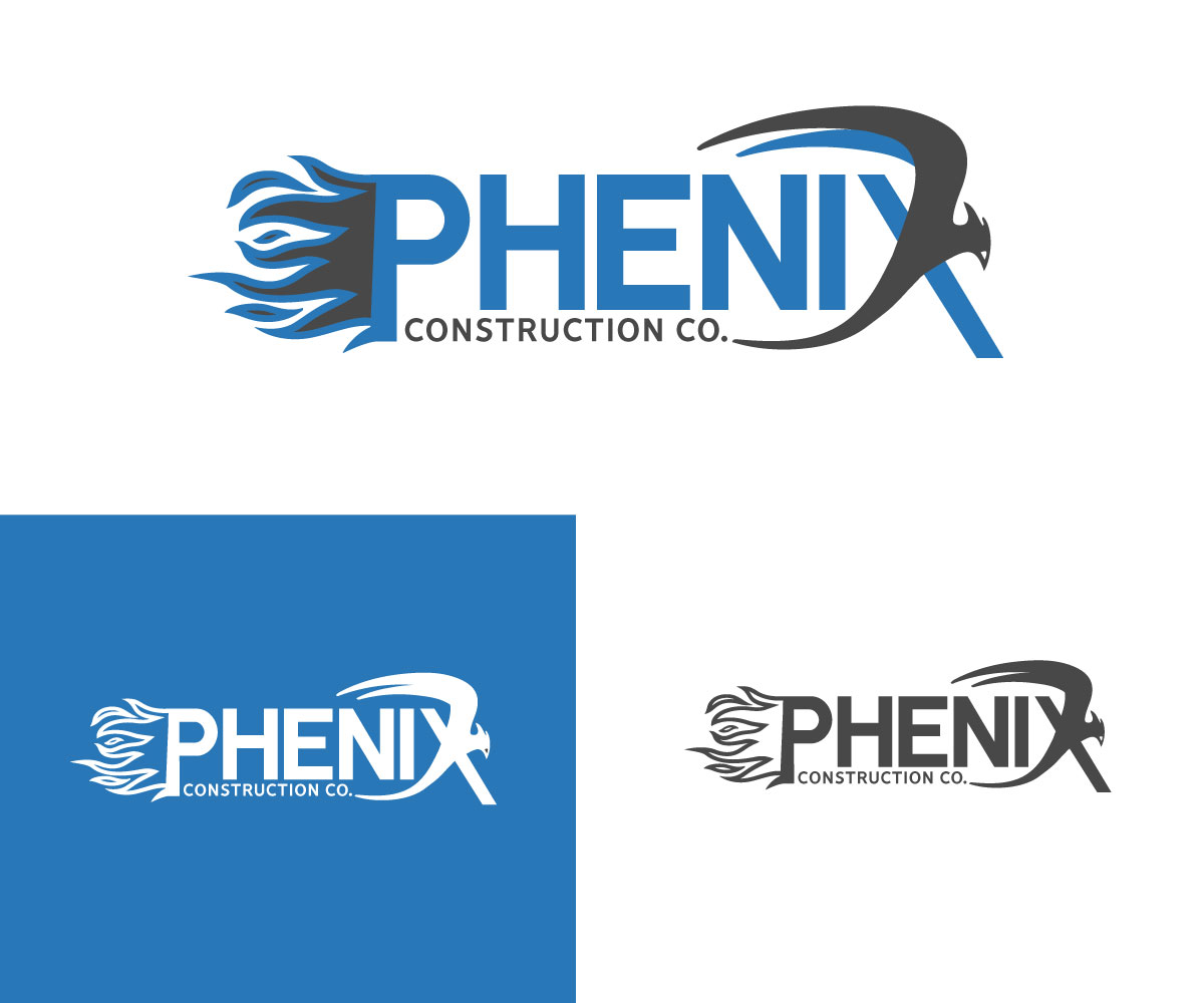 Logo Design by carina_alb for Phenix Construction  | Design #17073676