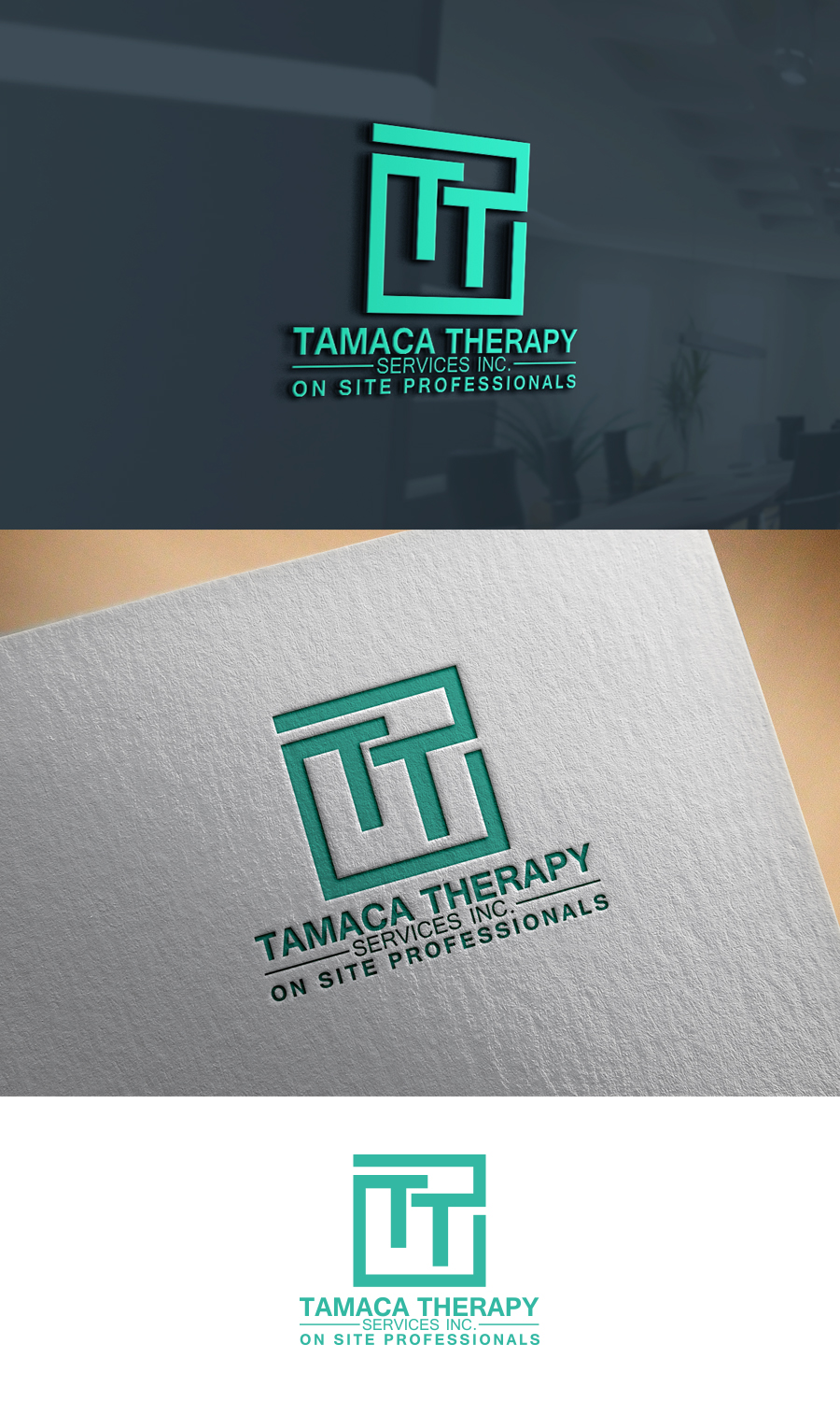 Logo Design by supercreative for Tamaca Therapy Services Inc. | Design #17042451