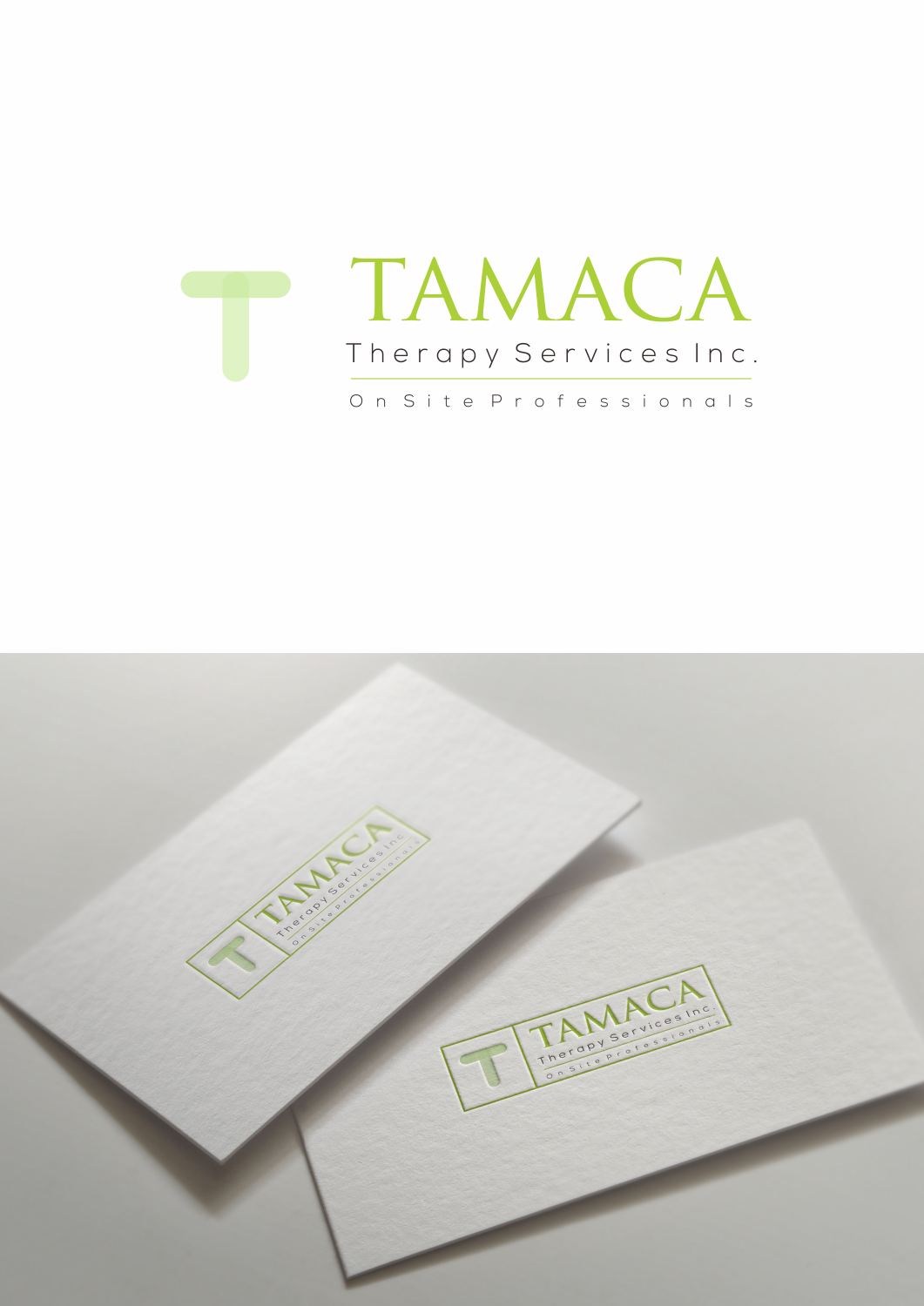 Logo Design by FireBlaster for Tamaca Therapy Services Inc. | Design #17082355