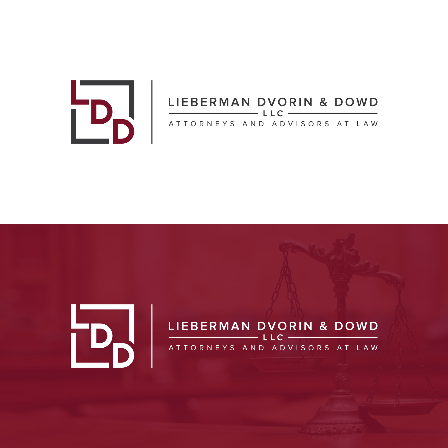 Logo Design by yhutomo for Lieberman, Dvorin & Dowd, LLC | Design #17080771