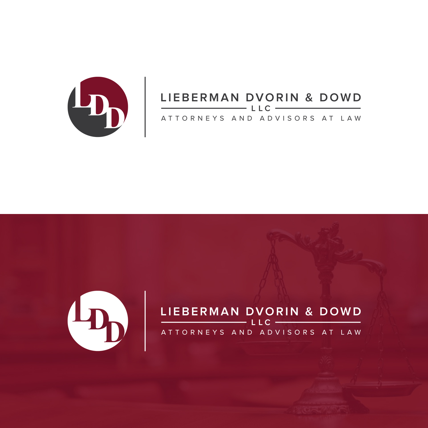 Logo Design by yhutomo for Lieberman, Dvorin & Dowd, LLC | Design #17080790
