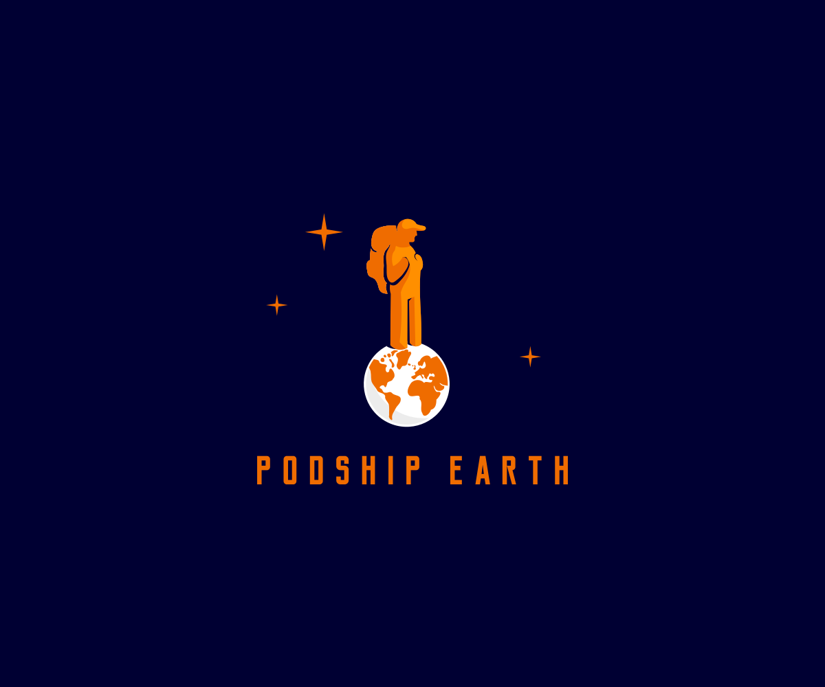 Logo Design by VGB for Podship Earth | Design #17048267