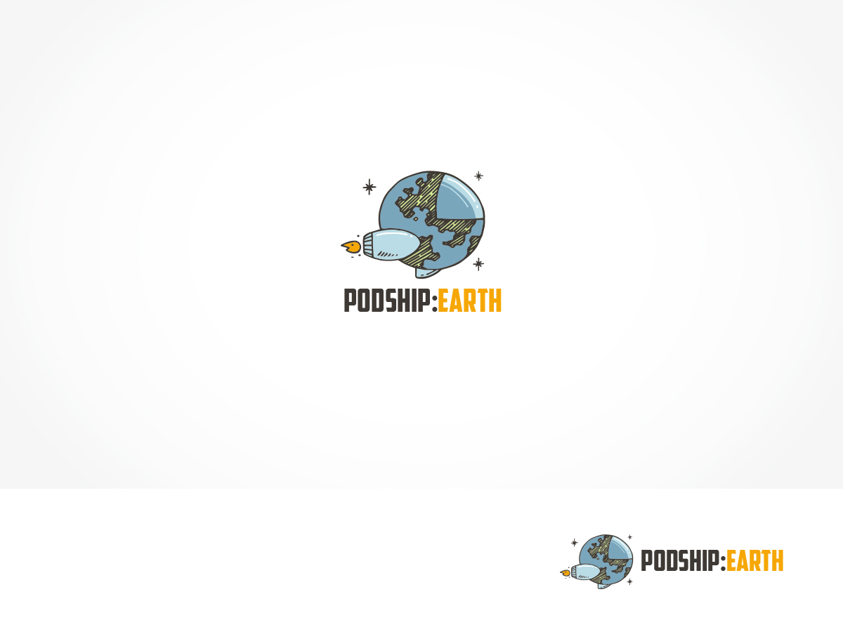 Logo Design by ArtTank for Podship Earth | Design #17073070
