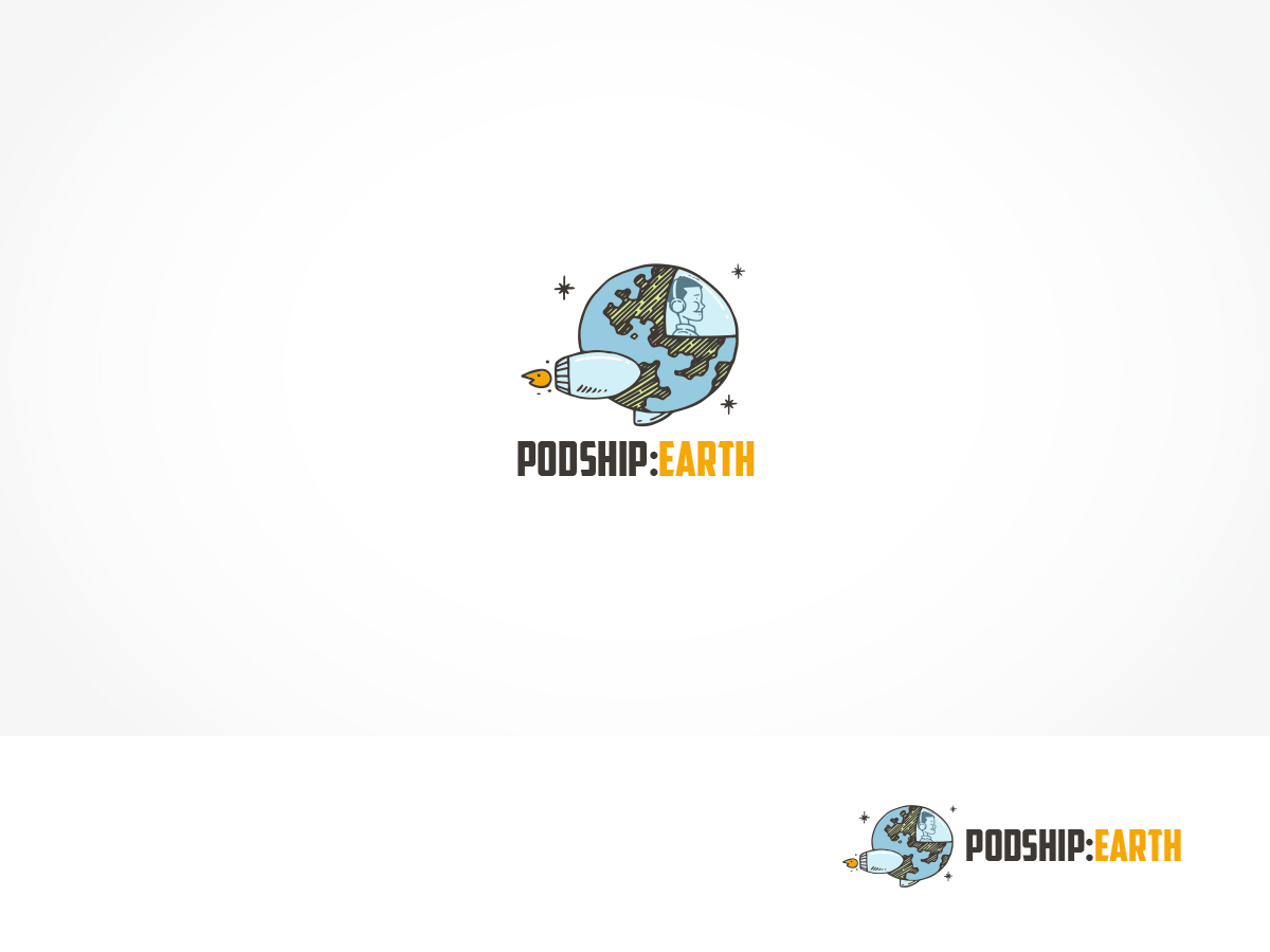 Logo Design by ArtTank for Podship Earth | Design #17082316
