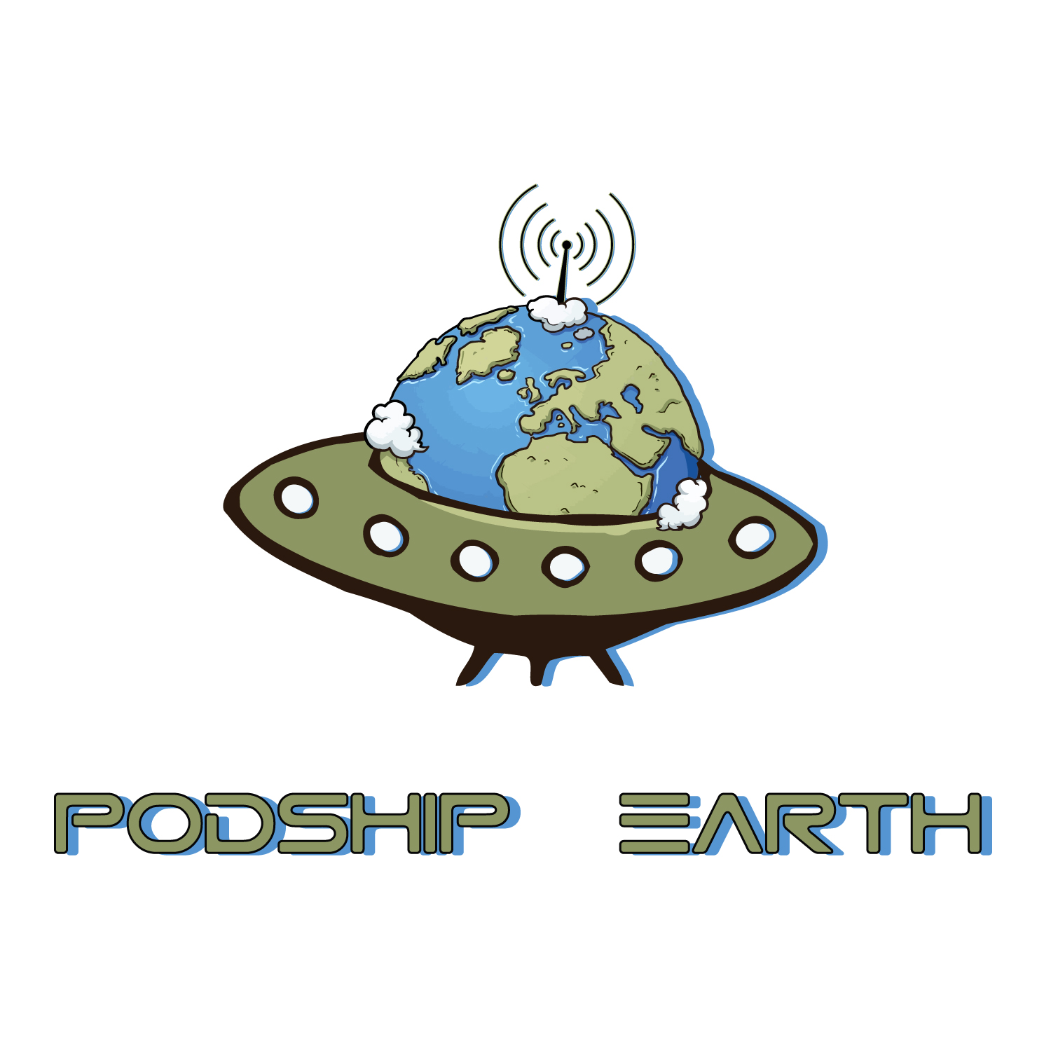 Logo Design by Vucemlevu for Podship Earth | Design #17050520