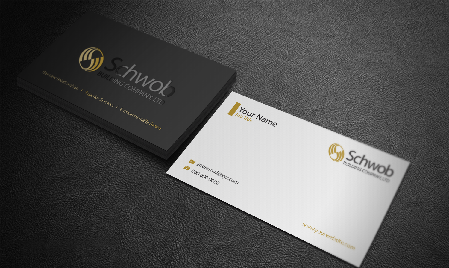 Business Card Design by Riz' for Schwob Companies | Design #17084987